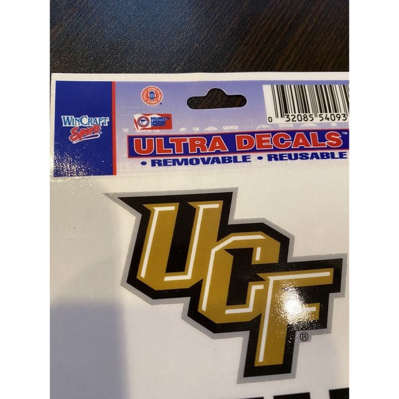 UCF Knights NCAA Football Vinyl Sticker Car Truck Window Decal Laptop Removable - Picture 2 of 2